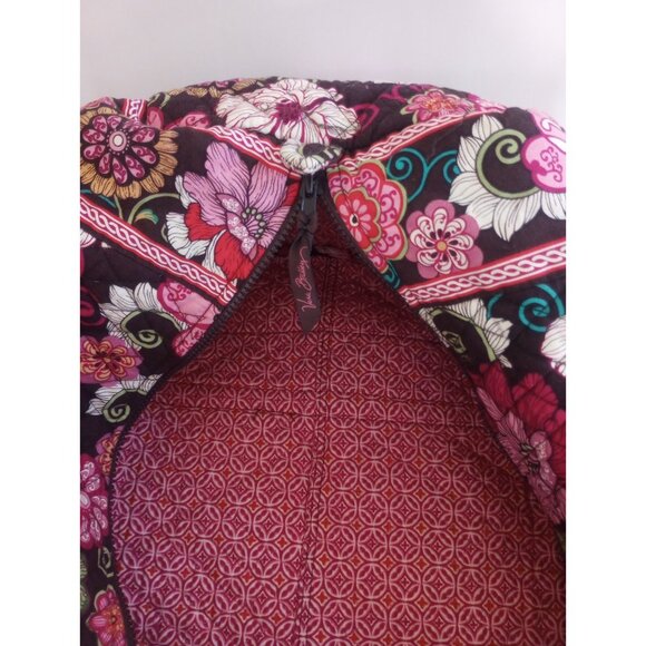 VERA BRADLEY FLORAL WEEKEND BAG LARGE TRAVEL TOTE - Picture 5 of 5